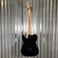 Fender Squier Standard Telecaster Black Metallic Guitar #8357 Used