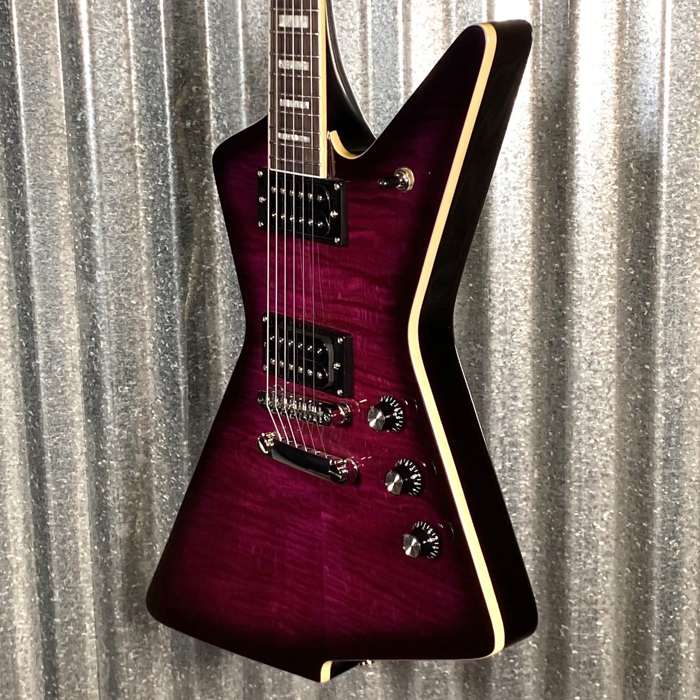 Westcreek Guitars Revenge Explorer Style Transparent Purple #0561 Used