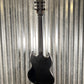 Westcreek Racer Offset SG Black Satin Solid Body Guitar #0003 Used