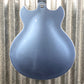 Westcreek 333 Semi Hollow Body 335 Lake Placid Blue Guitar #0879 Used