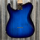 G&L USA Fullerton Deluxe ASAT Classic Bluesboy Blueburst Guitar & Bag #2022