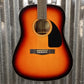 Fender CD-60 Dread Sunburst Dreadnought Acoustic Guitar & Case #2340 Used