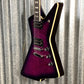 Westcreek Guitars Revenge Explorer Style Transparent Purple #0331 Used