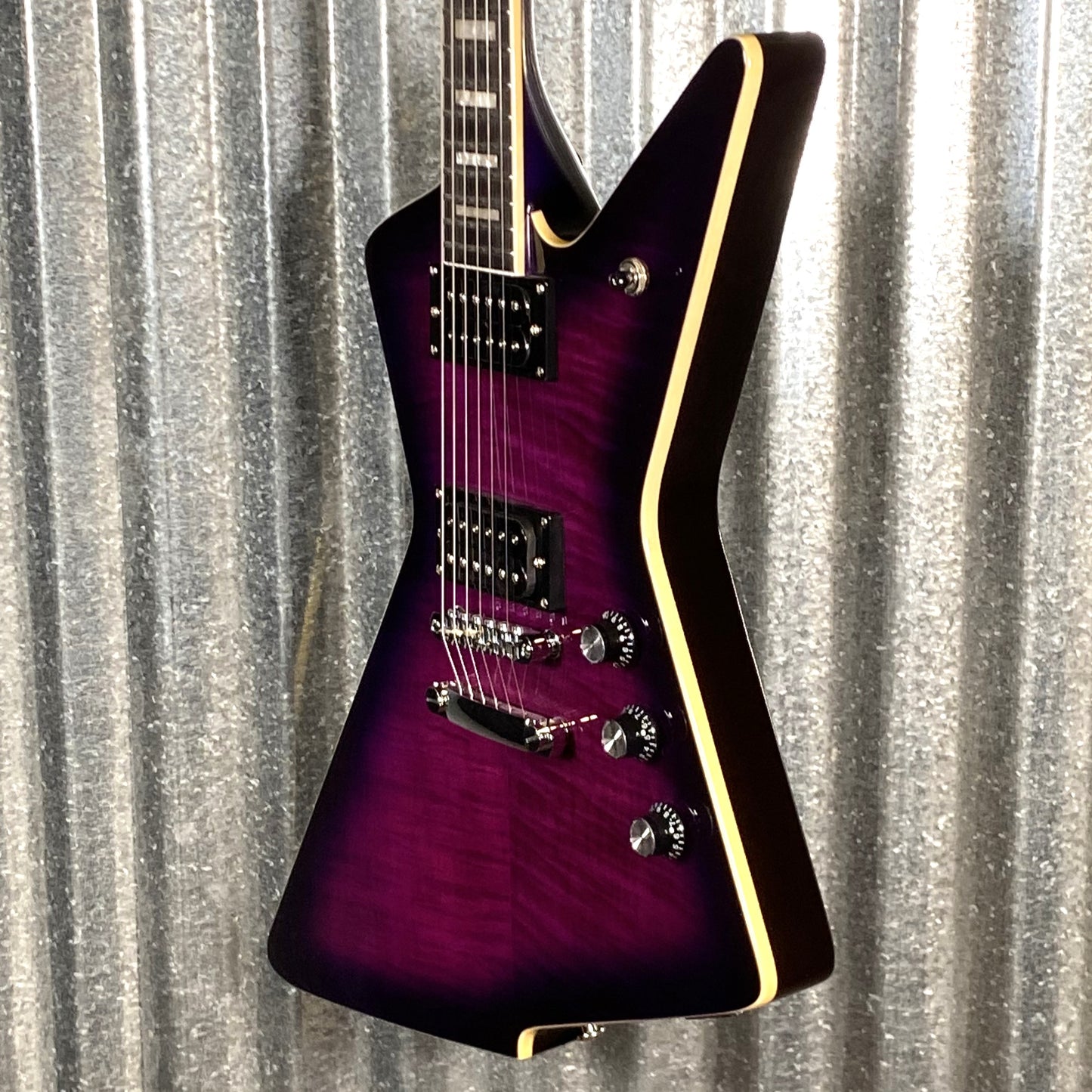 Westcreek Guitars Revenge Explorer Style Transparent Purple #0331 Used