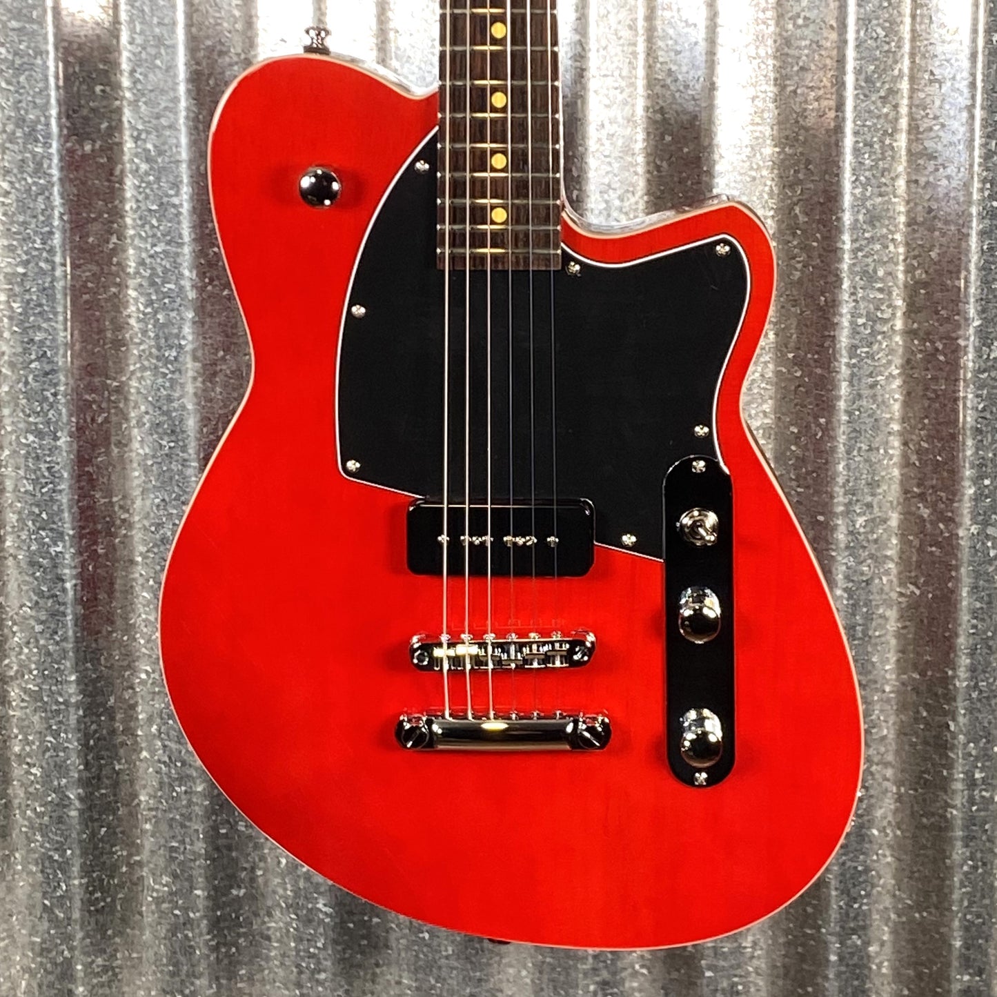 Reverend Limited Edition Charger Jr Trans Cherry Guitar #64643