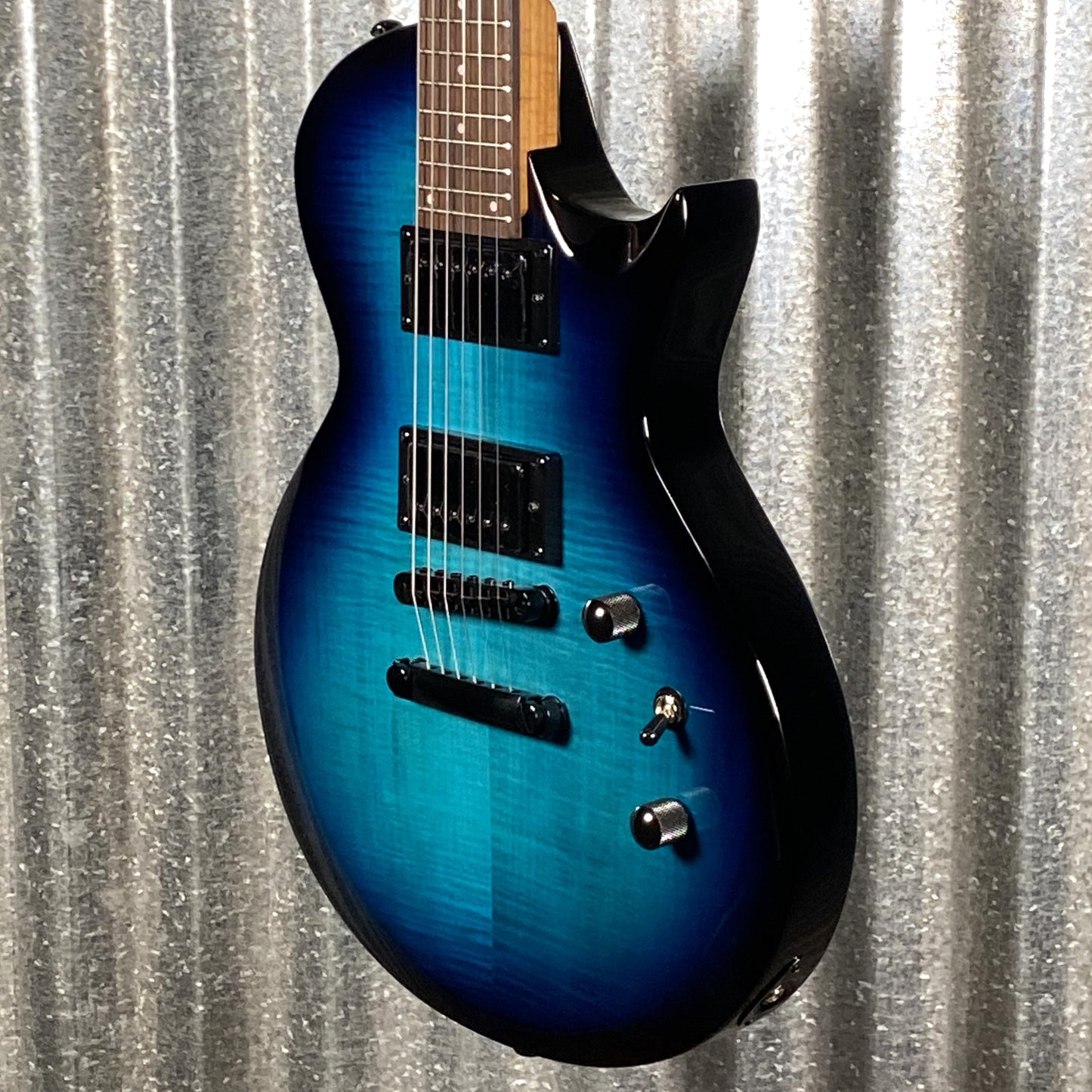 ESP LTD EC-200DX Blue Burst Electric Guitar LEC200DXBLB #0090