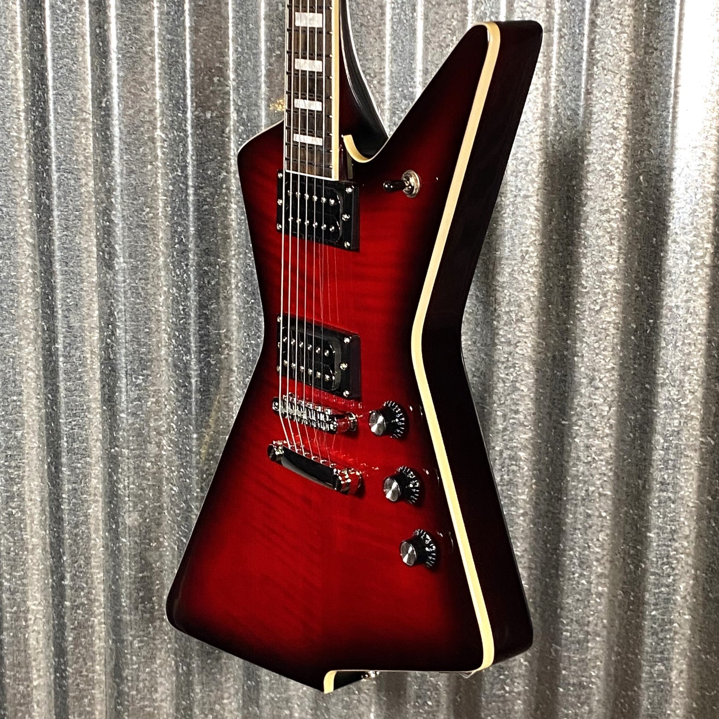 Westcreek Guitars Revenge Explorer Style Transparent Red #0499 Used