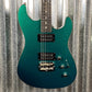 G&L USA Legacy HH RMC Emerald Green Metallic Guitar & Case #0297 Used