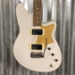 Reverend Descent W Trans White Baritone Guitar & Bag #57586