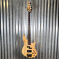 Schecter Reaper 4 String Bass Poplar Burl Top Natural Satin #2113