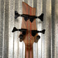 Schecter CB-4 Charles Berthoud 4 String Bass See Thru Black Satin #0582