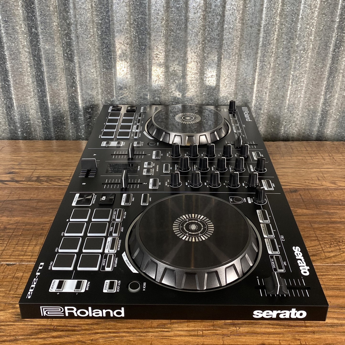 Roland DJ-202 Two Channel Four Deck Serato Controller #1 Used