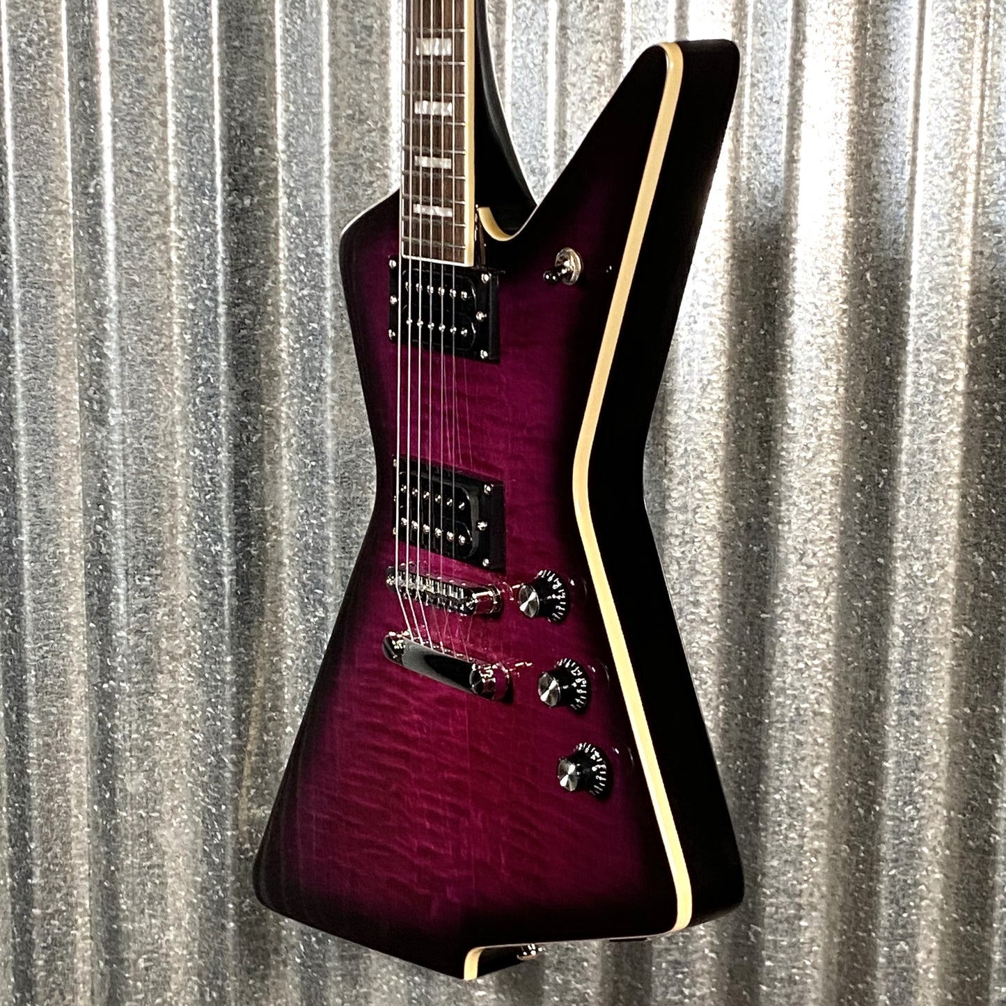 Westcreek Guitars Revenge Explorer Style Transparent Purple #0588 Used