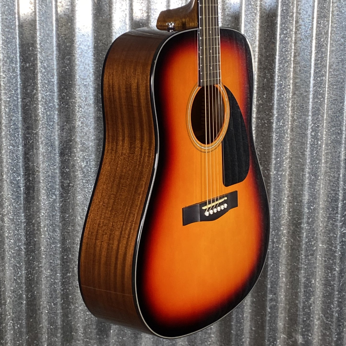 Fender CD-60 Dread Sunburst Dreadnought Acoustic Guitar & Case #2340 Used