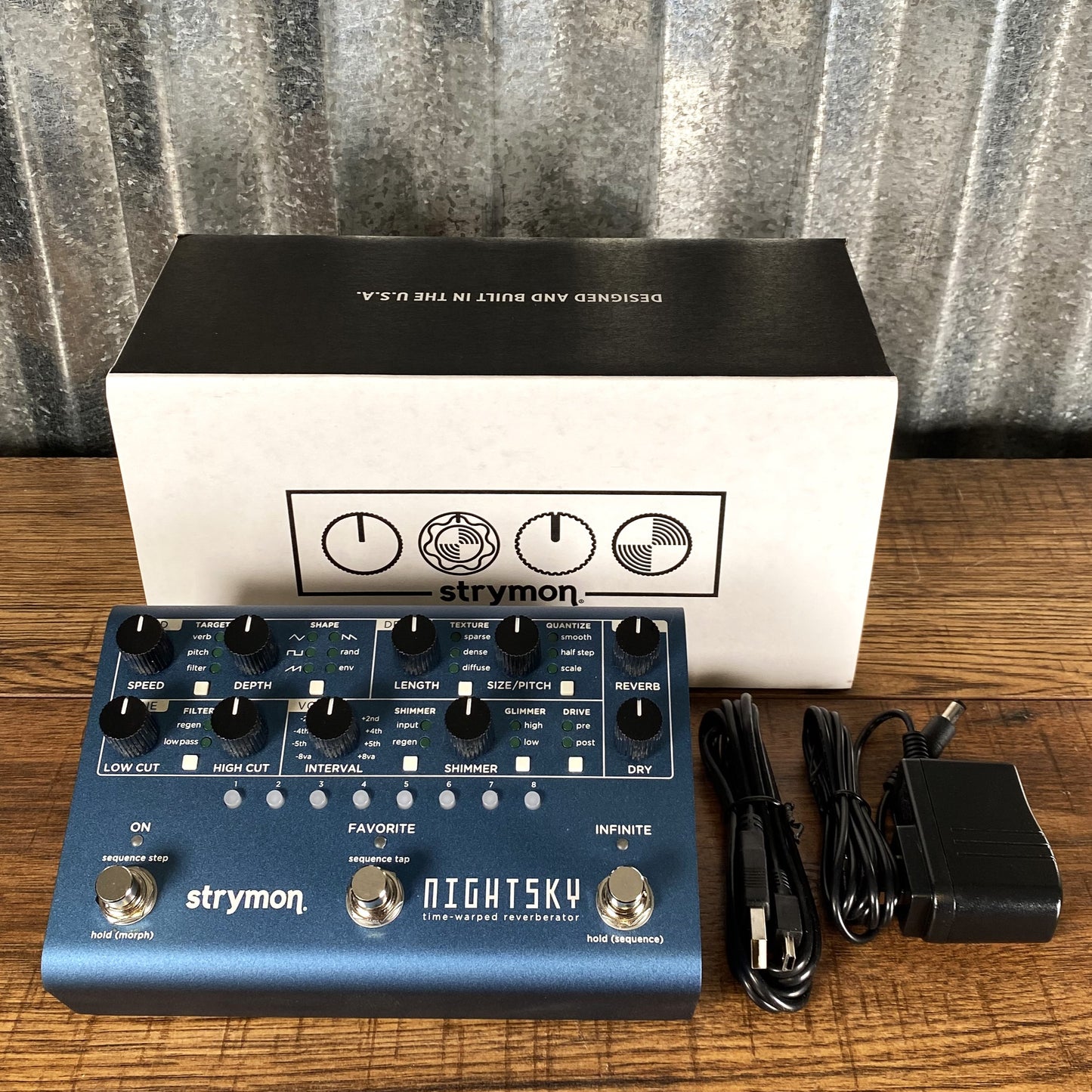 Strymon NightSky Reverb Guitar Effect Pedal Demo