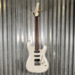 Musi Capricorn Fusion HSS Superstrat Pearl White Guitar #0142 Used