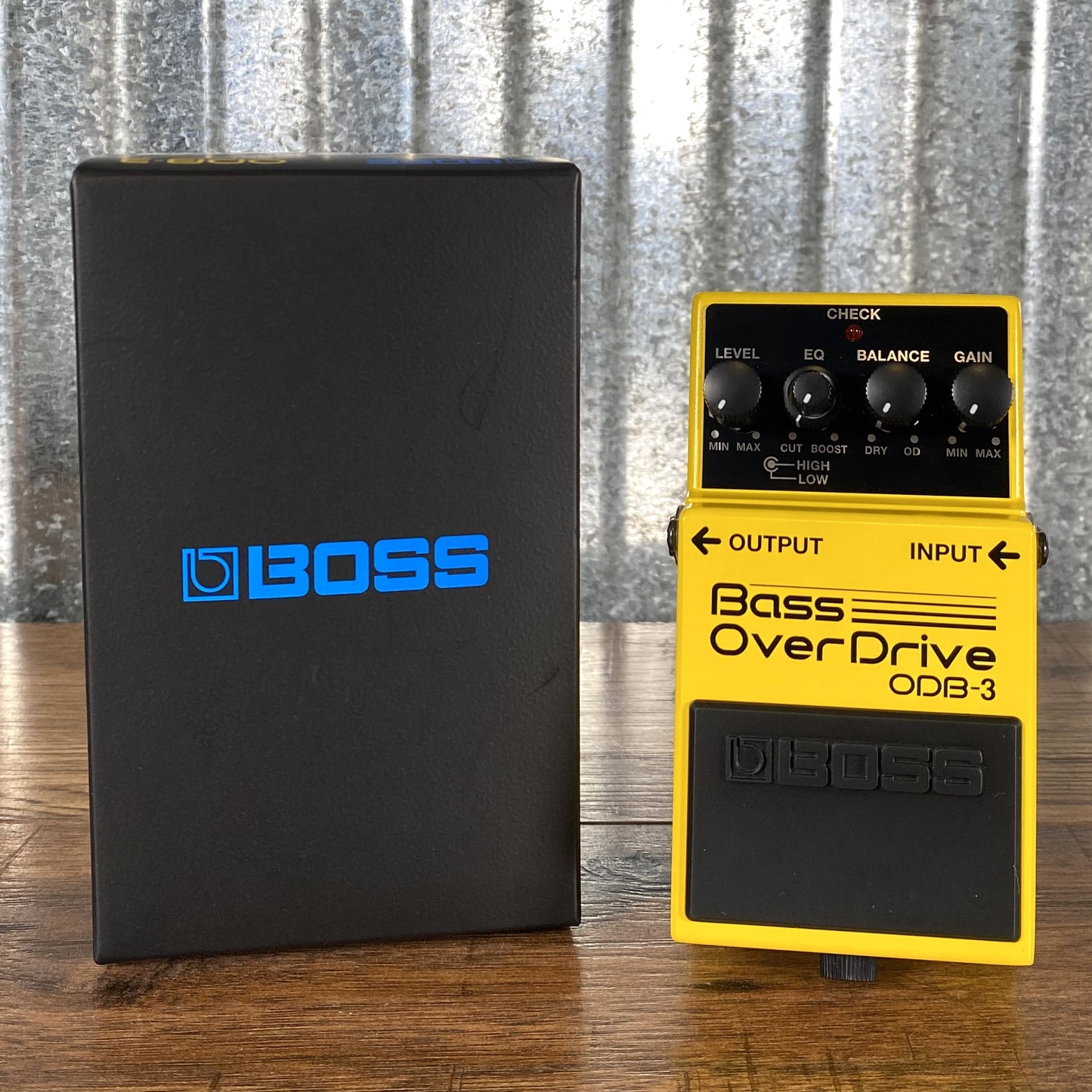 Boss ODB-3 Bass Overdrive Effect Pedal Used