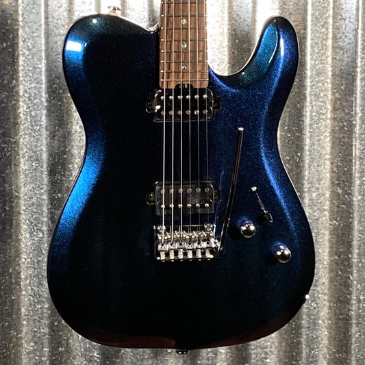 Musi Virgo Fusion Telecaster Deluxe Tremolo Indigo Blue Guitar #0433 Used