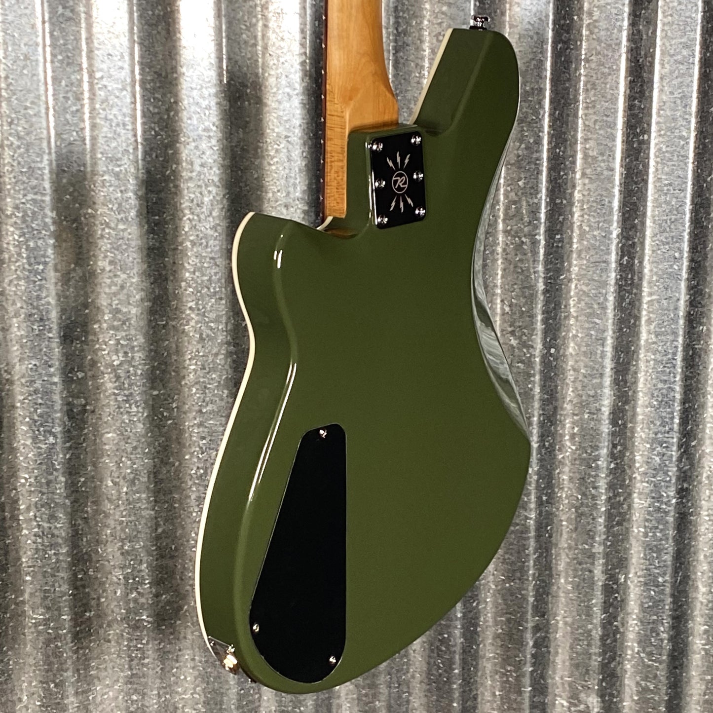 Reverend Descent RA Army Green Baritone Guitar #61219