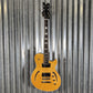 Reverend Limited Edition Roundhouse Semi Hollow Body Archtop Vintage Clear Natural Guitar & Case