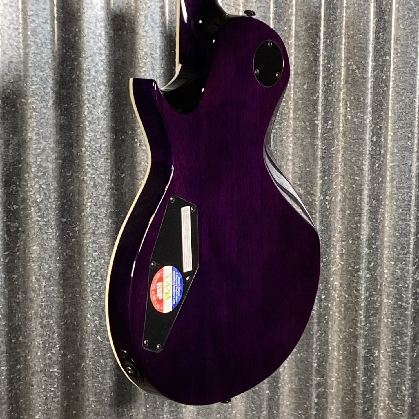 ESP LTD EC-1000 Eclipse Seymour Duncan See Thru Purple Guitar LEC1000FMSTP #3098 Used