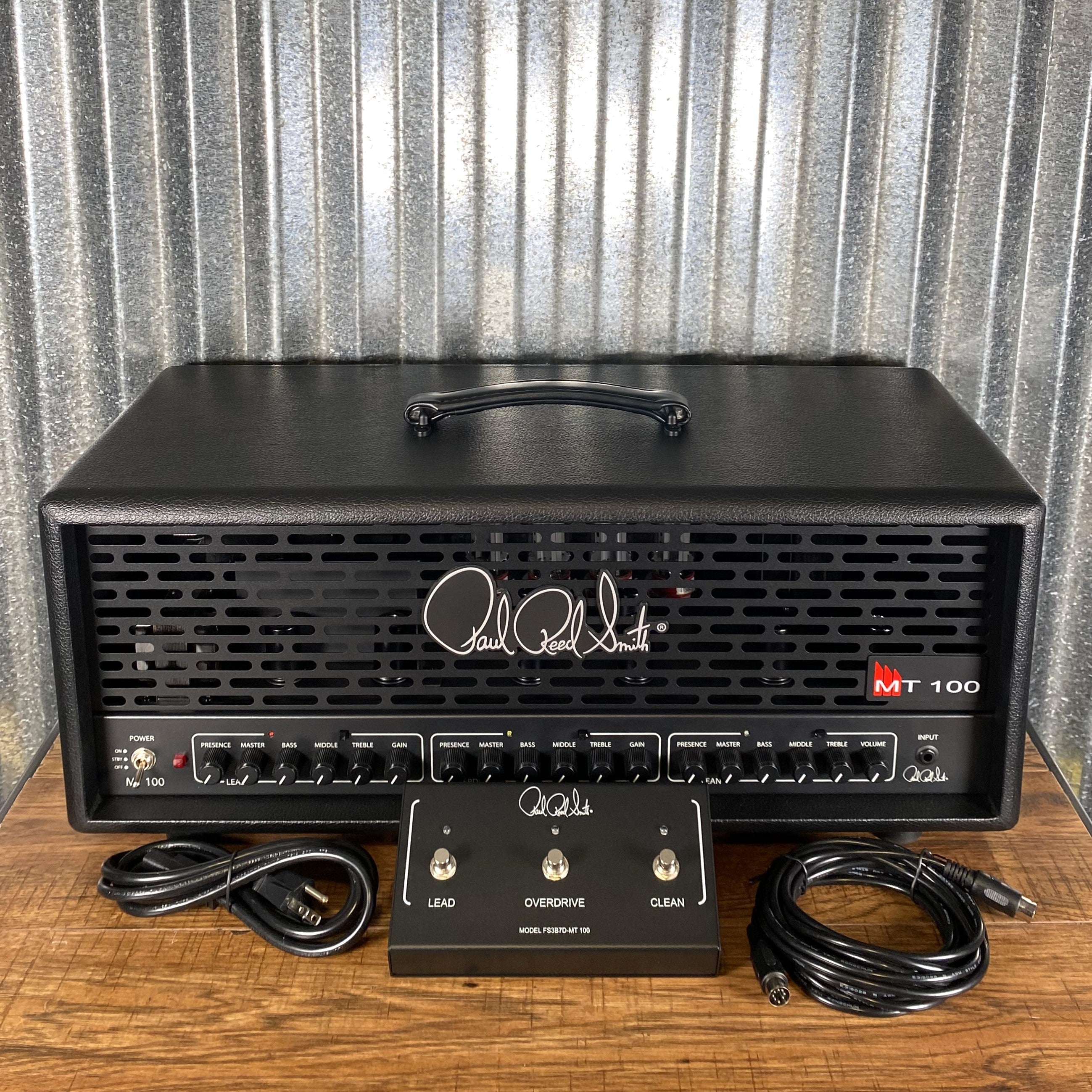 PRS Paul Reed Smith MT100 Mark Tremonti MT 100 Watt 3 Channel Tube Gui ...