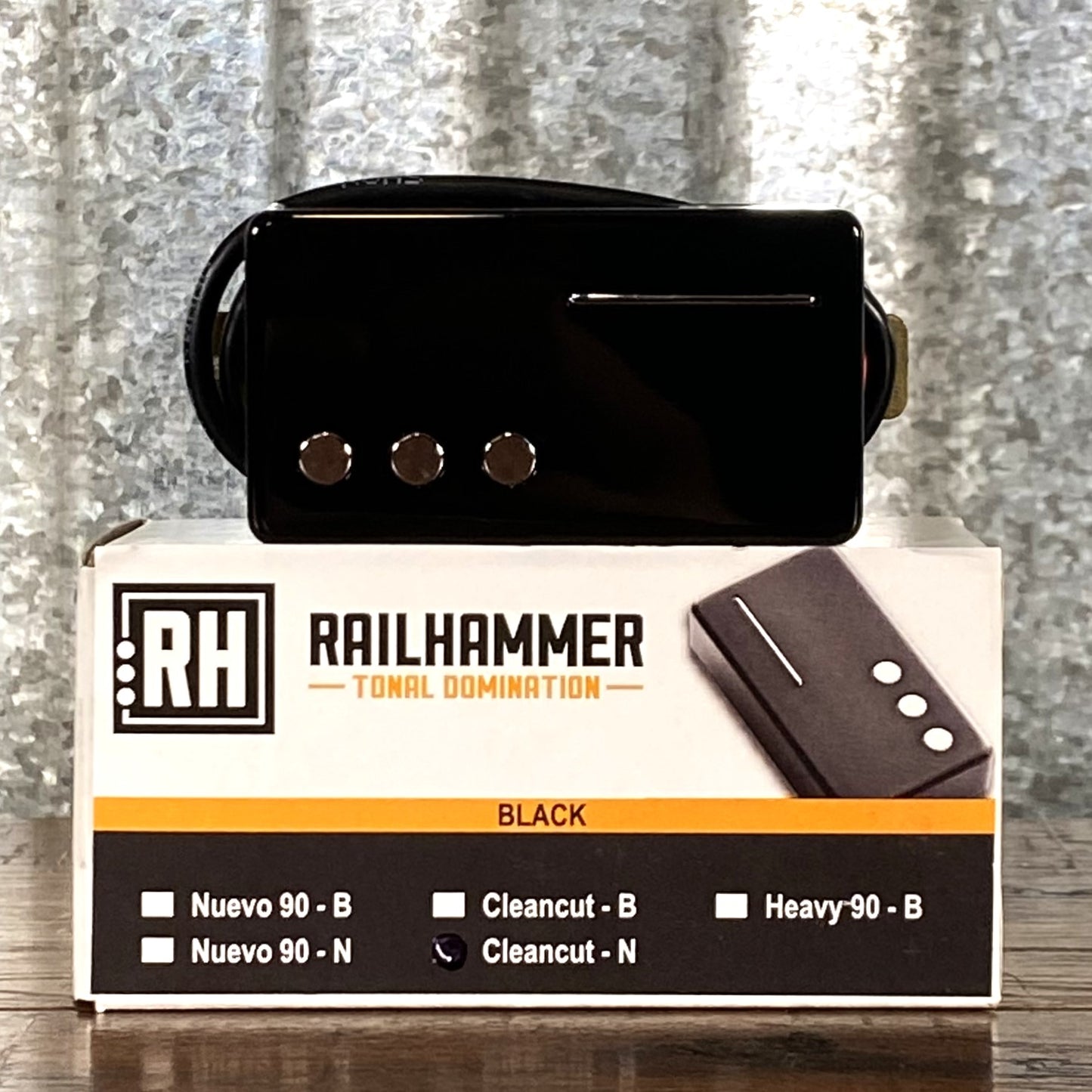 Railhammer Cleancut Neck Black Humcutter Guitar Pickup