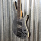 Schecter C-4 Standard Charcoal Satin 4 String Bass #0847 Blem