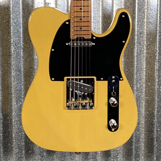 Musi Virgo Classic Telecaster Empire Yellow Guitar #0298 Used