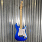 G&L USA Fullerton Deluxe Legacy Electric Blue Guitar & Bag #0308 Used