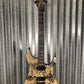 Schecter Omen Elite 6 Charcoal Burl Top Guitar #0948