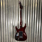 ESP LTD MH-1000 Evertune Dark Brown Sunburst Guitar LMH1000ETFMDBSB #1091 Used