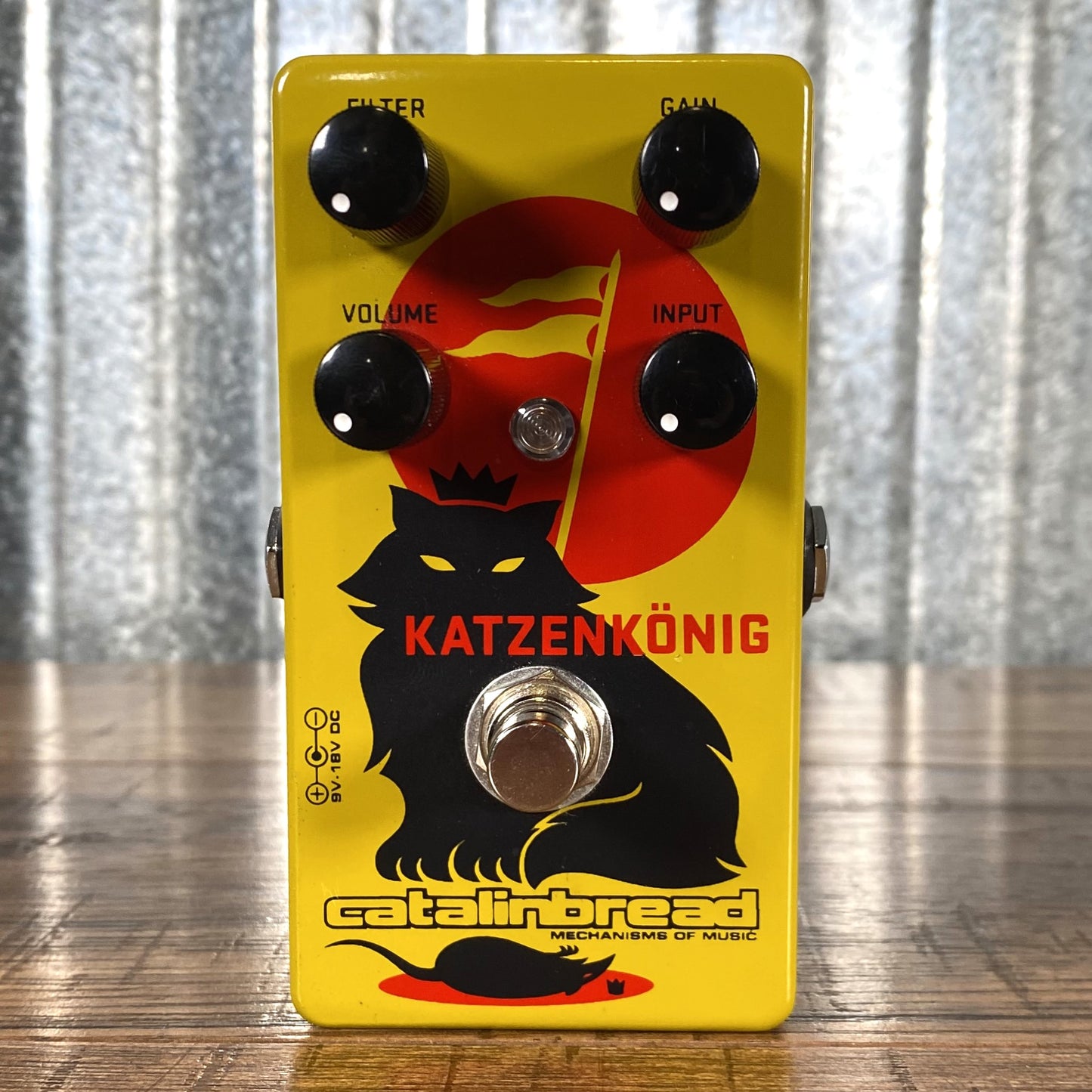 Catalinbread Katzenkonig Distortion Fuzz Guitar Effect Pedal Used