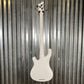 Schecter Stargazer 5 String Bass White #0667