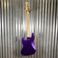 G&L USA JB 4 String Bass Royal Purple Metallic Empress & Bag #9150