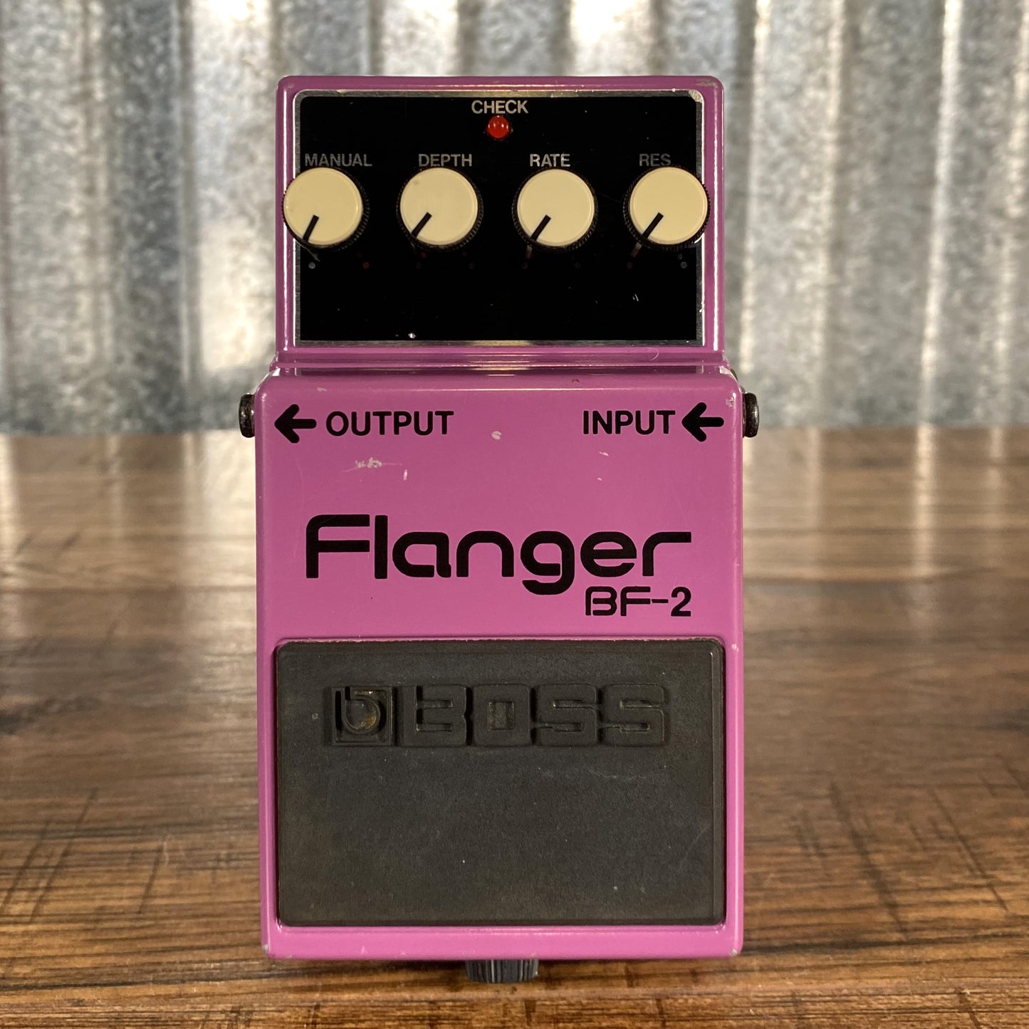 Boss BF-2 Flanger Guitar Effect Pedal Taiwan Used