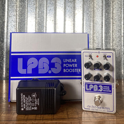 ehx eq pedal Electro Harmonix LPB-3 Linear Power Booster & EQ Pedal