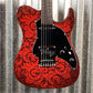 Westcreek TT-20 Tele Cozy Red Swirl Guitar #0208 Used