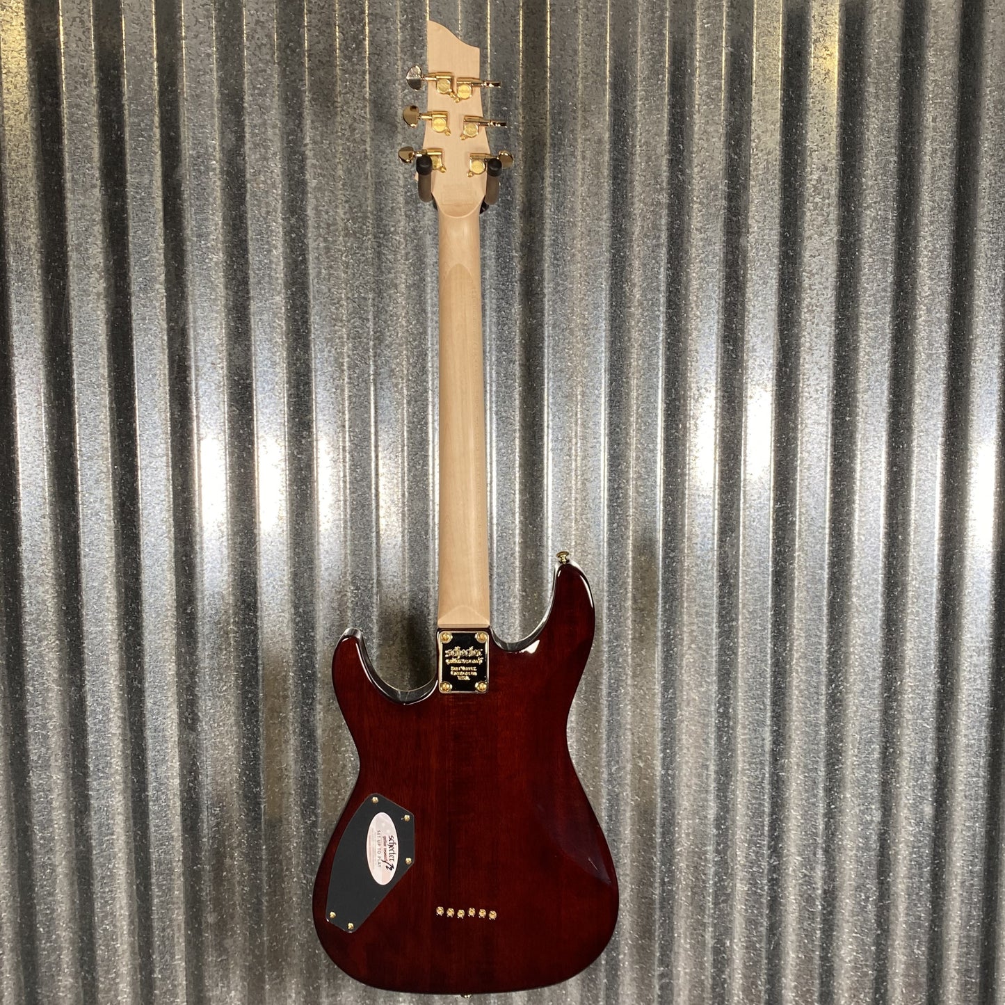 Schecter Omen Extreme 6 Gloss Natural Guitar #1396