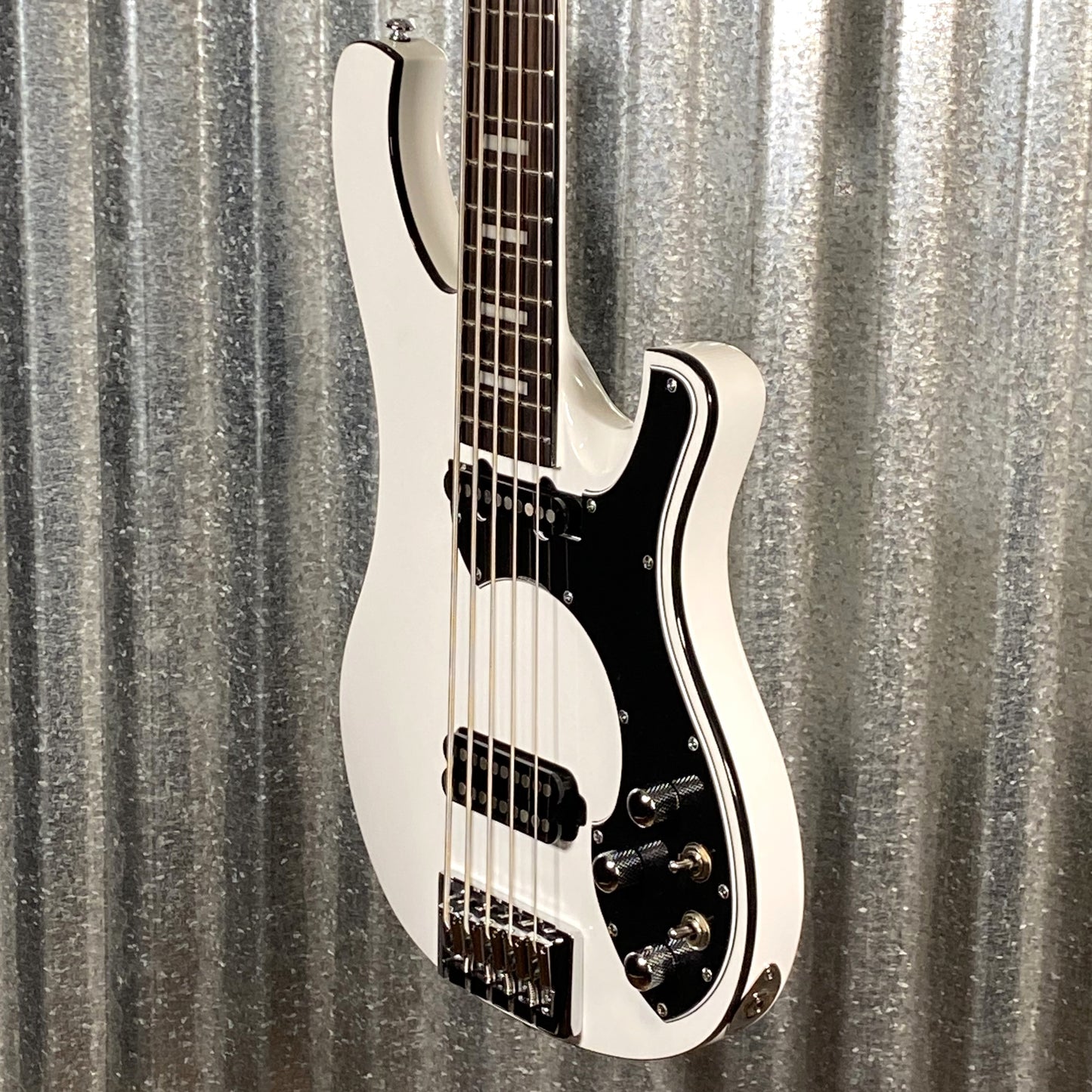 Schecter Stargazer 5 String Bass White #0667