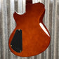 Reverend Roundhouse RA Coffee Burst Flame Guitar #64573 Blem