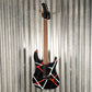 Westcreek JX-50 HH Black Red White Stripe Guitar #0019 Used