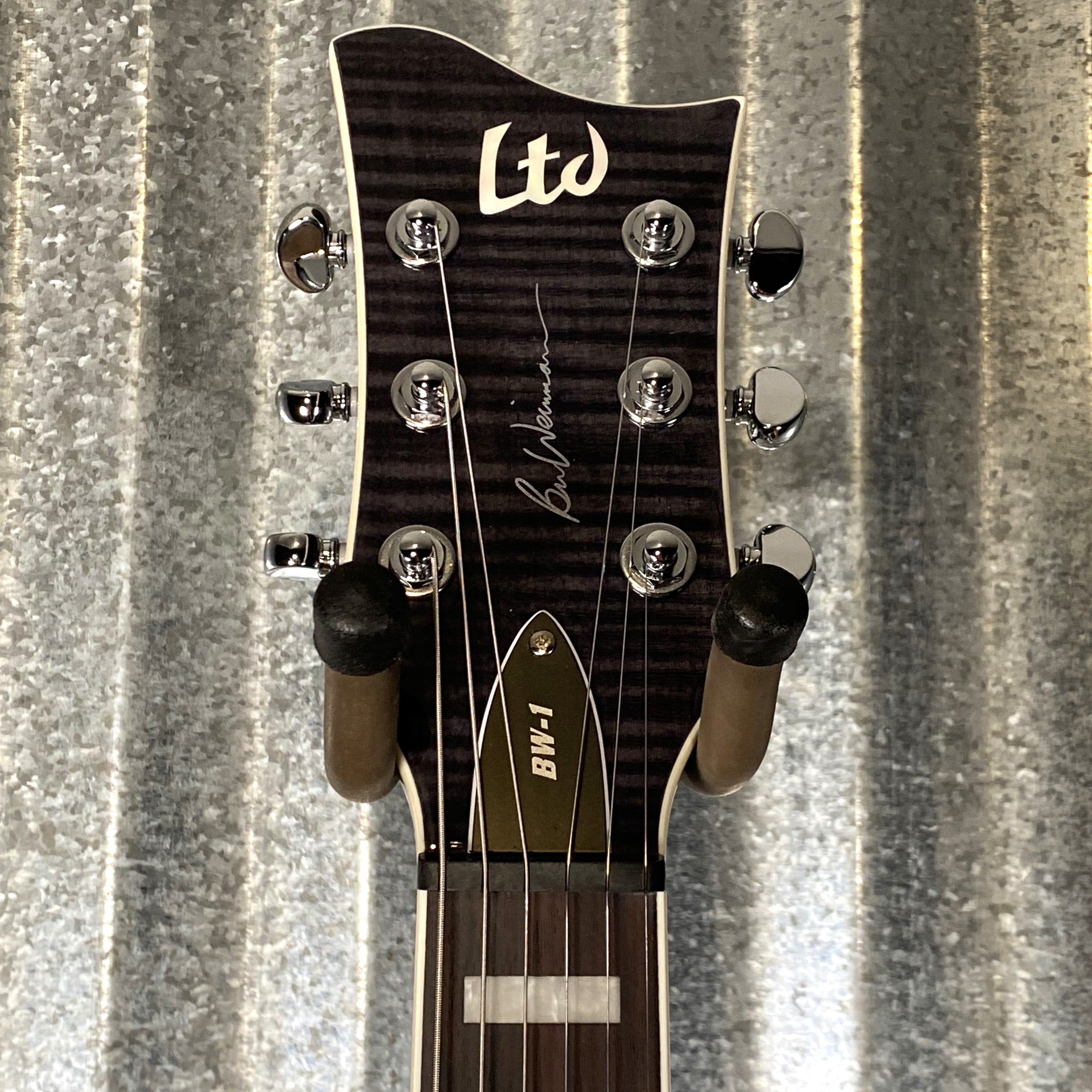 ESP LTD BW-1 EverTune • See Thru Black • EverTune Shop