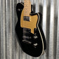 Reverend Charger HB Midnight Black Guitar & Bag #57926