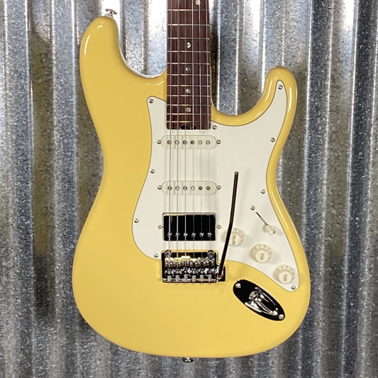 Musi Capricorn Classic HSS Stratocaster Yellow Guitar #0116 Used