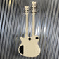 Westcreek Guitars Double Trouble Double Neck 12 & 6 String White #0128 Used