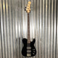 G&L USA Fullerton Deluxe ASAT 4 String Bass Jet Black & Bag #8120