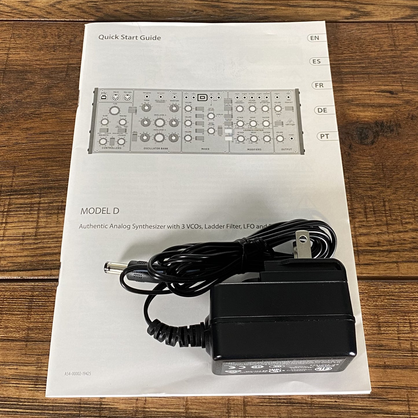 Behringer Model D Analog Desktop Synthesizer Used