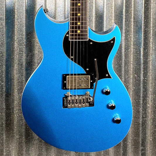 Reverend Reeves Gabrels Dirtbike Metallic Blue Guitar & Case #0173