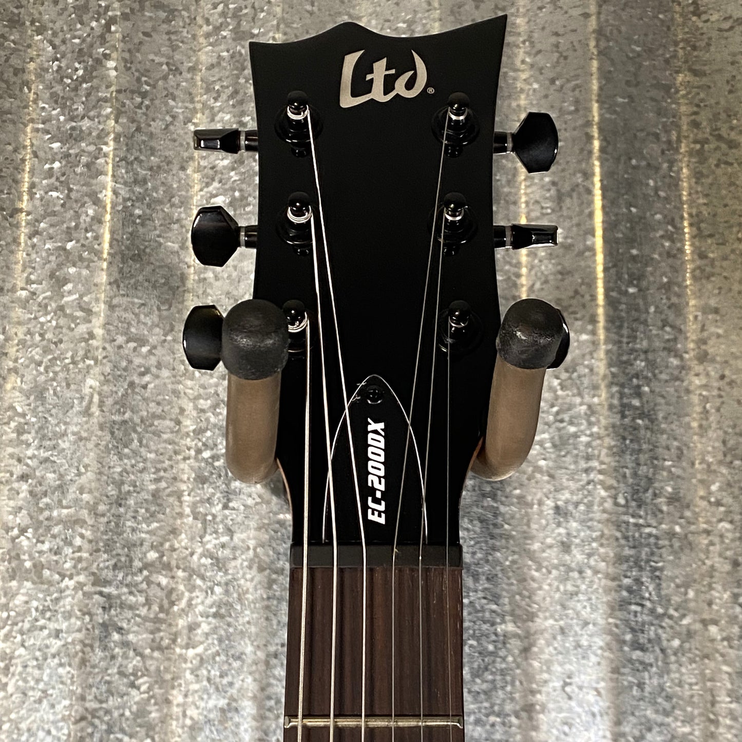 ESP LTD EC-200DX Charcoal Burst Electric Guitar LEC200DXBLB #0421